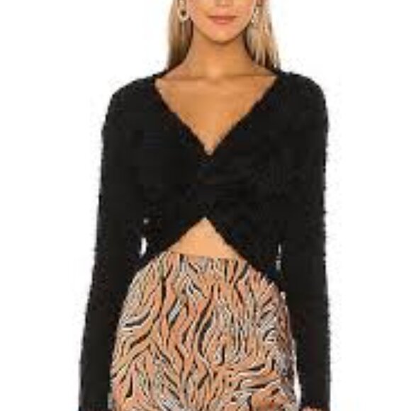 NWT: Elan Off the Shoulder Crisscross Sweater Size Small - Picture 1 of 8